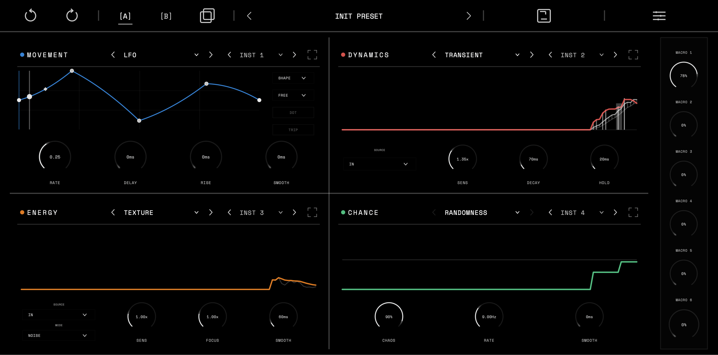 Animated INERTIA Modulators view