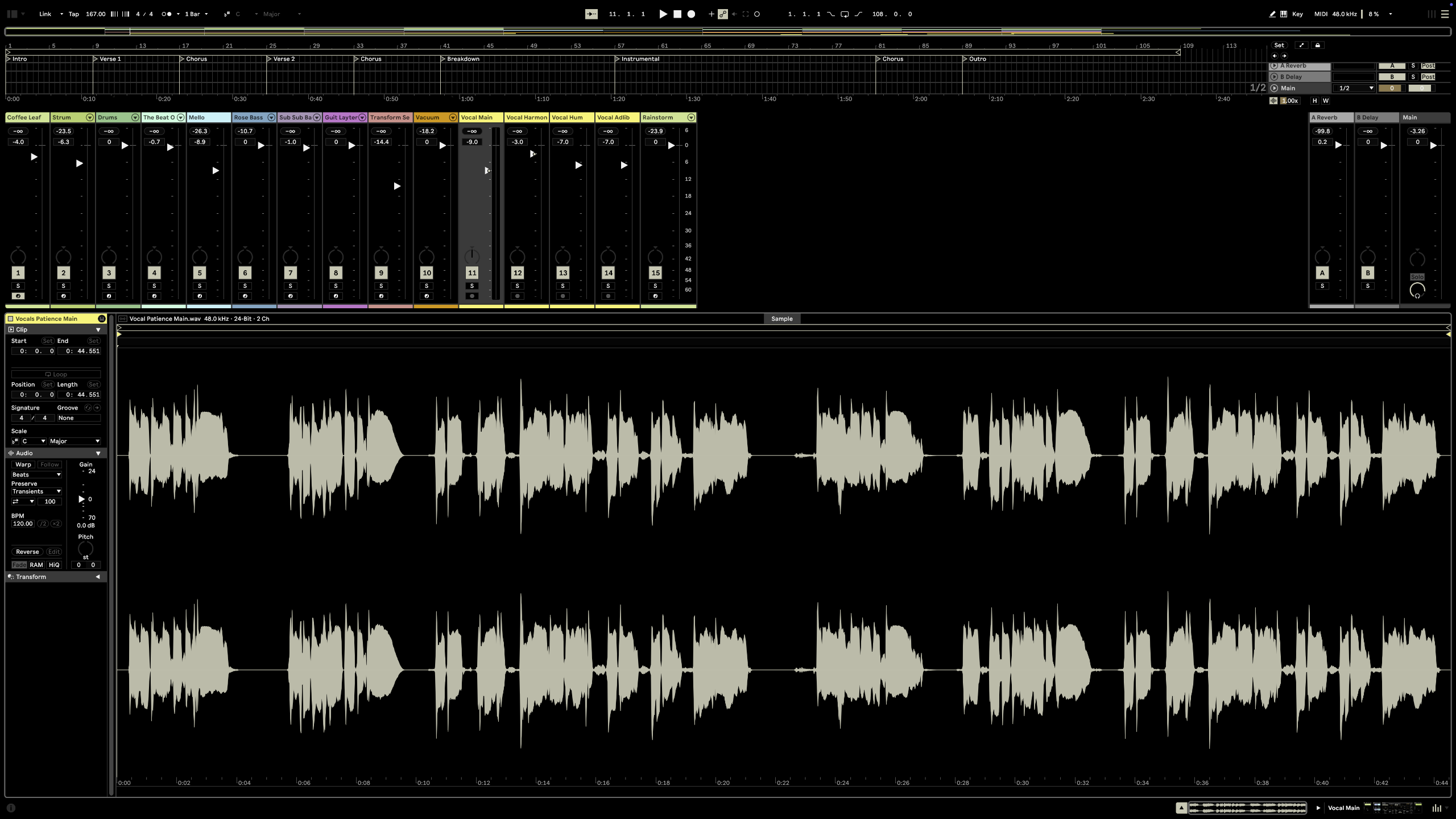 REVST Ableton skin waveform editor view